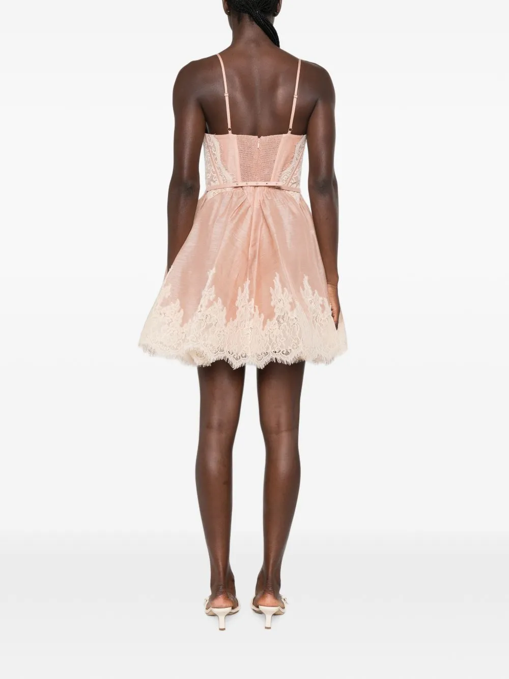 VALIANT SILK AND LINEN MINI DRESS sold by Lord & Taylor product image thumbnail 3