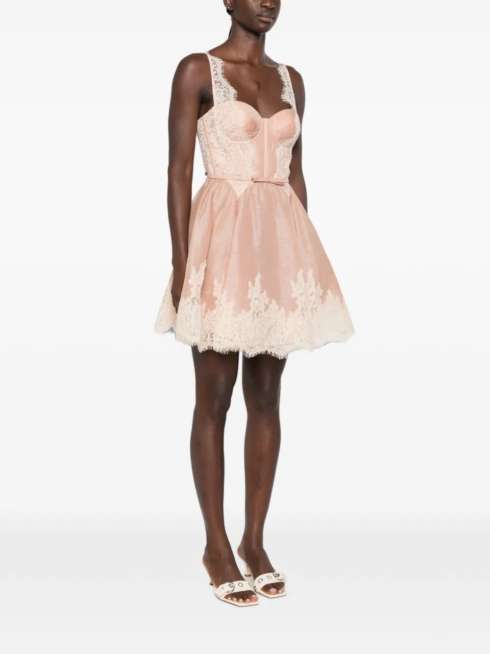 VALIANT SILK AND LINEN MINI DRESS sold by Lord & Taylor product image thumbnail 4