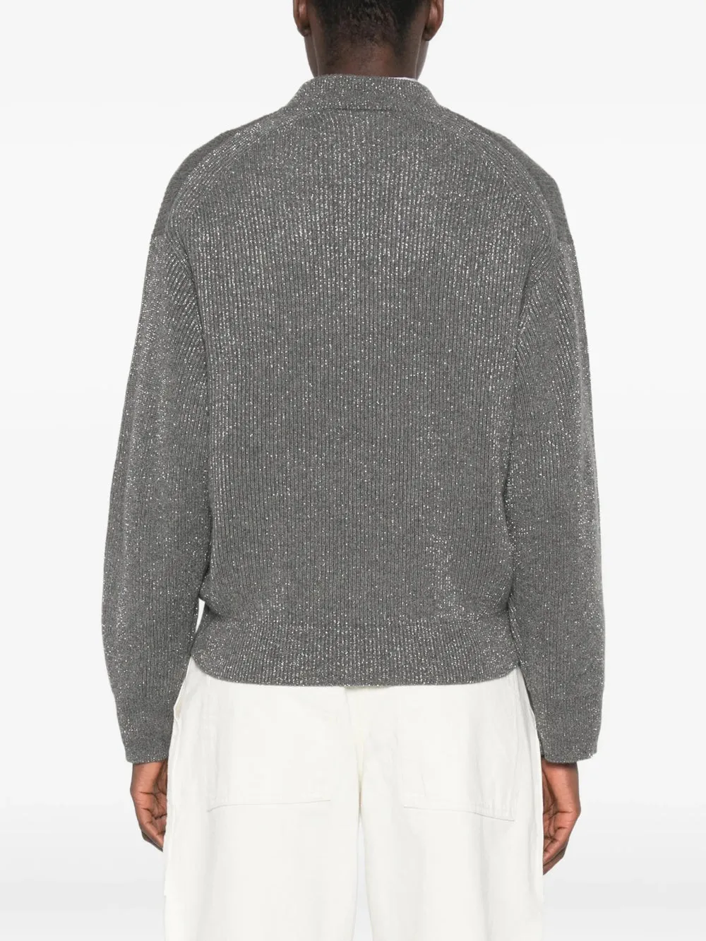 PULLOVER CON SCOLLO A V sold by Lord & Taylor product image thumbnail 5