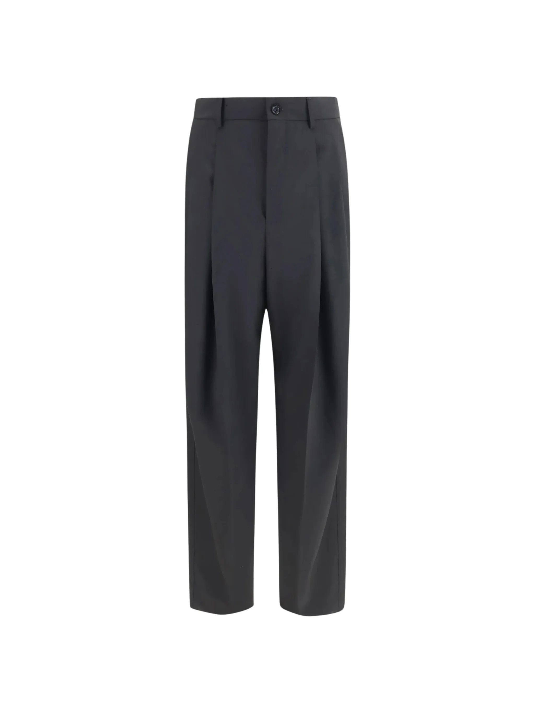 WIDE-LEG WOOL BLEND TAILORED PANTS sold by Lord & Taylor