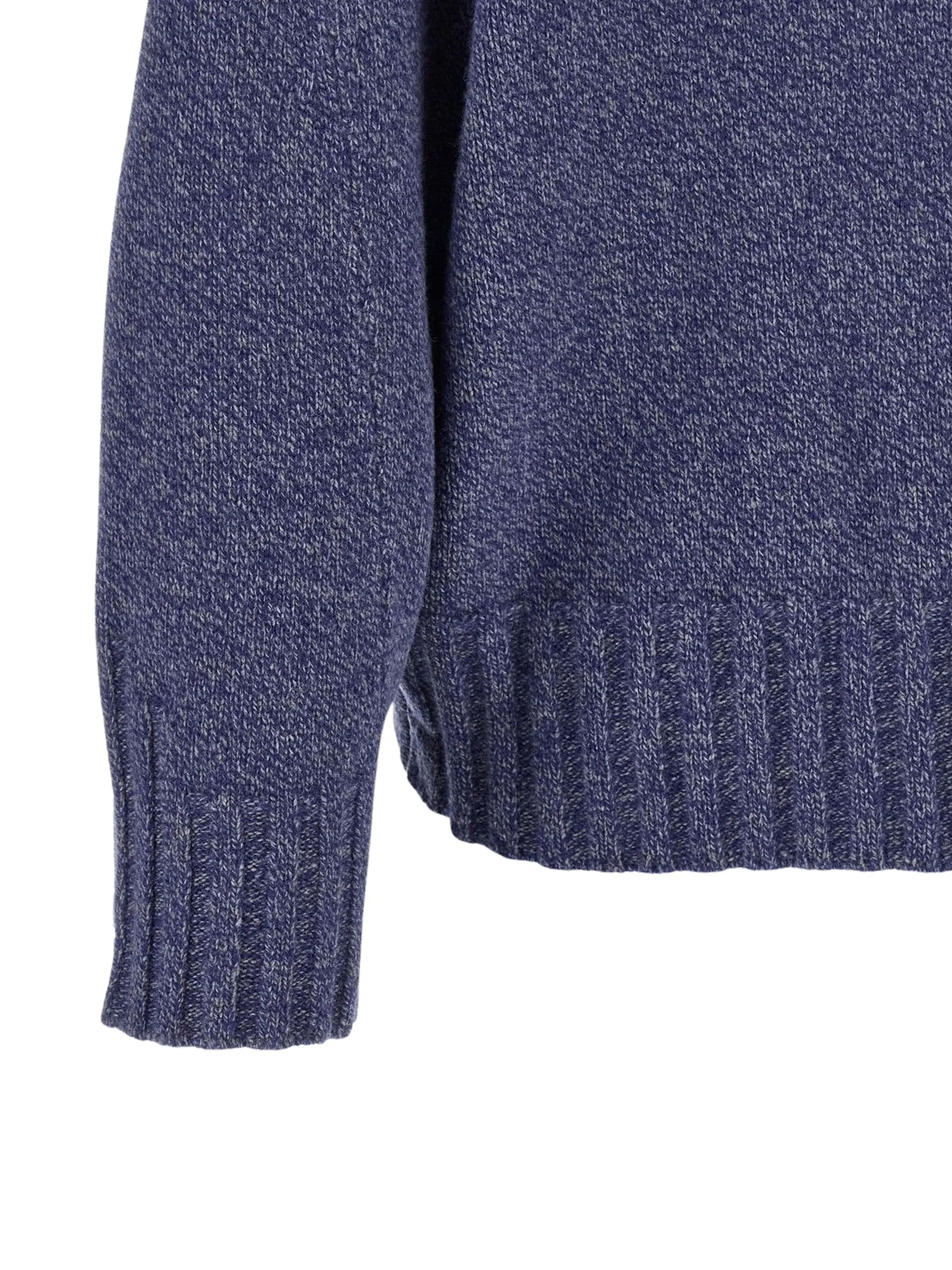 EMBROIDERED-LOGO MÉLANGE SWEATER sold by Lord & Taylor product image thumbnail 4