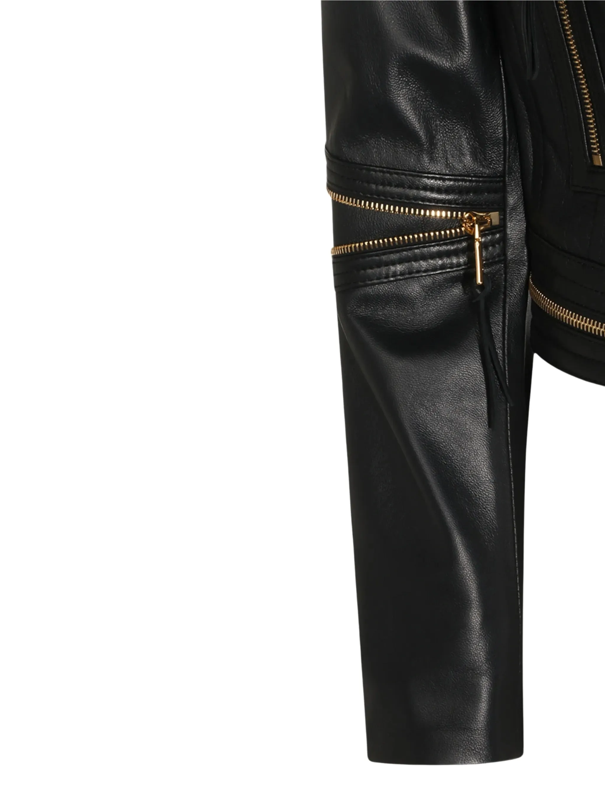 LEATHER JACKET sold by Lord & Taylor product image thumbnail 4