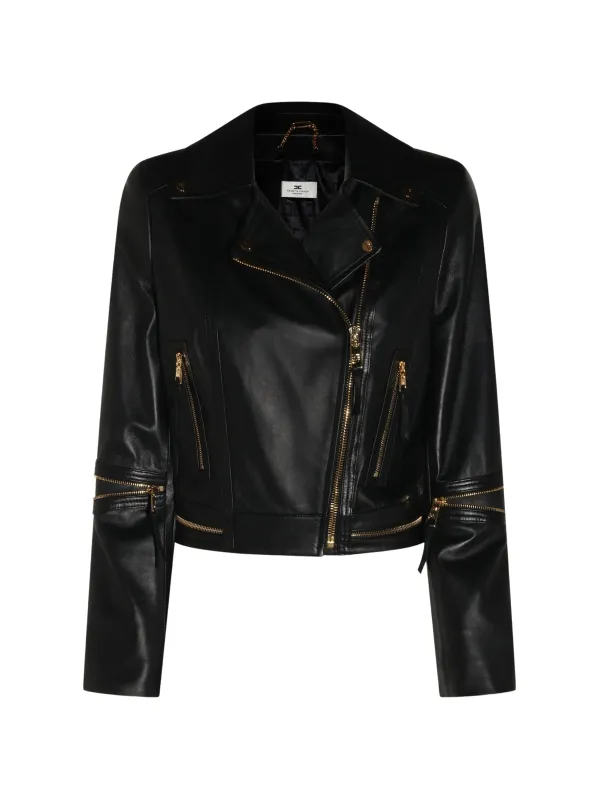 LEATHER JACKET made by Elisabetta Franchi