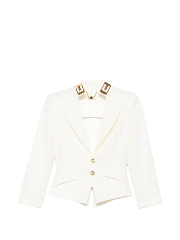 WHITE BLAZER made by Elisabetta Franchi