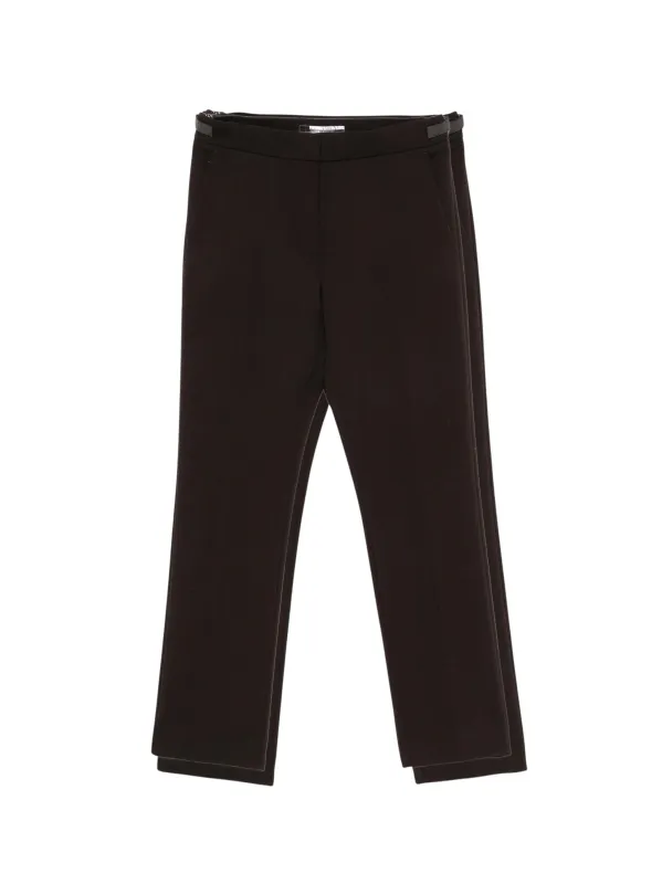 BLACK MXMACINO TAILORED TROUSERS made by MaxMara
