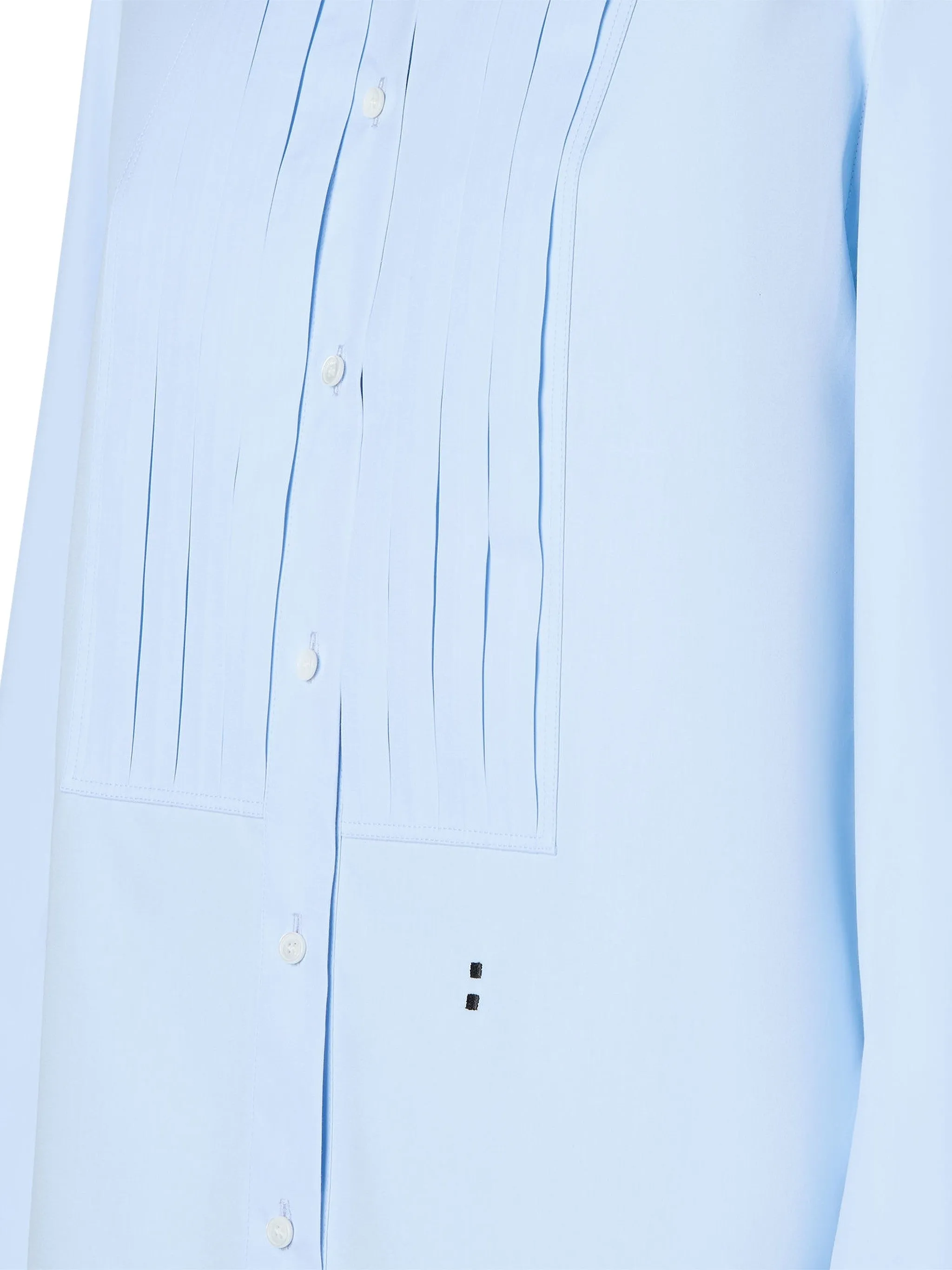 FENDI BLUE COTTON DRESS SHIRT sold by Lord & Taylor product image thumbnail 3