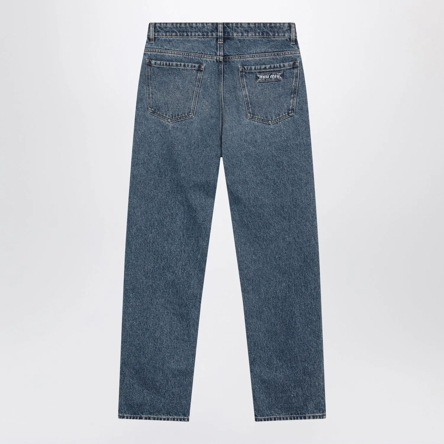 MEDIUM BLUE JEANS WITH LOGO EMBROIDERY sold by Lord & Taylor product image thumbnail 2
