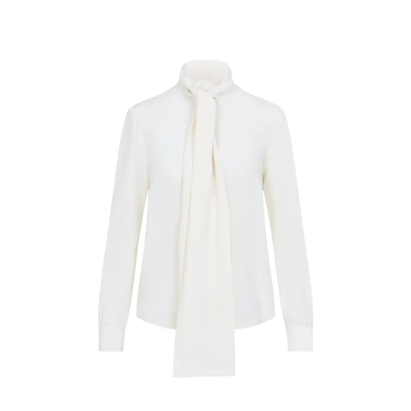 CRAIE SILK BLUOSE made by Yves Saint Laurent