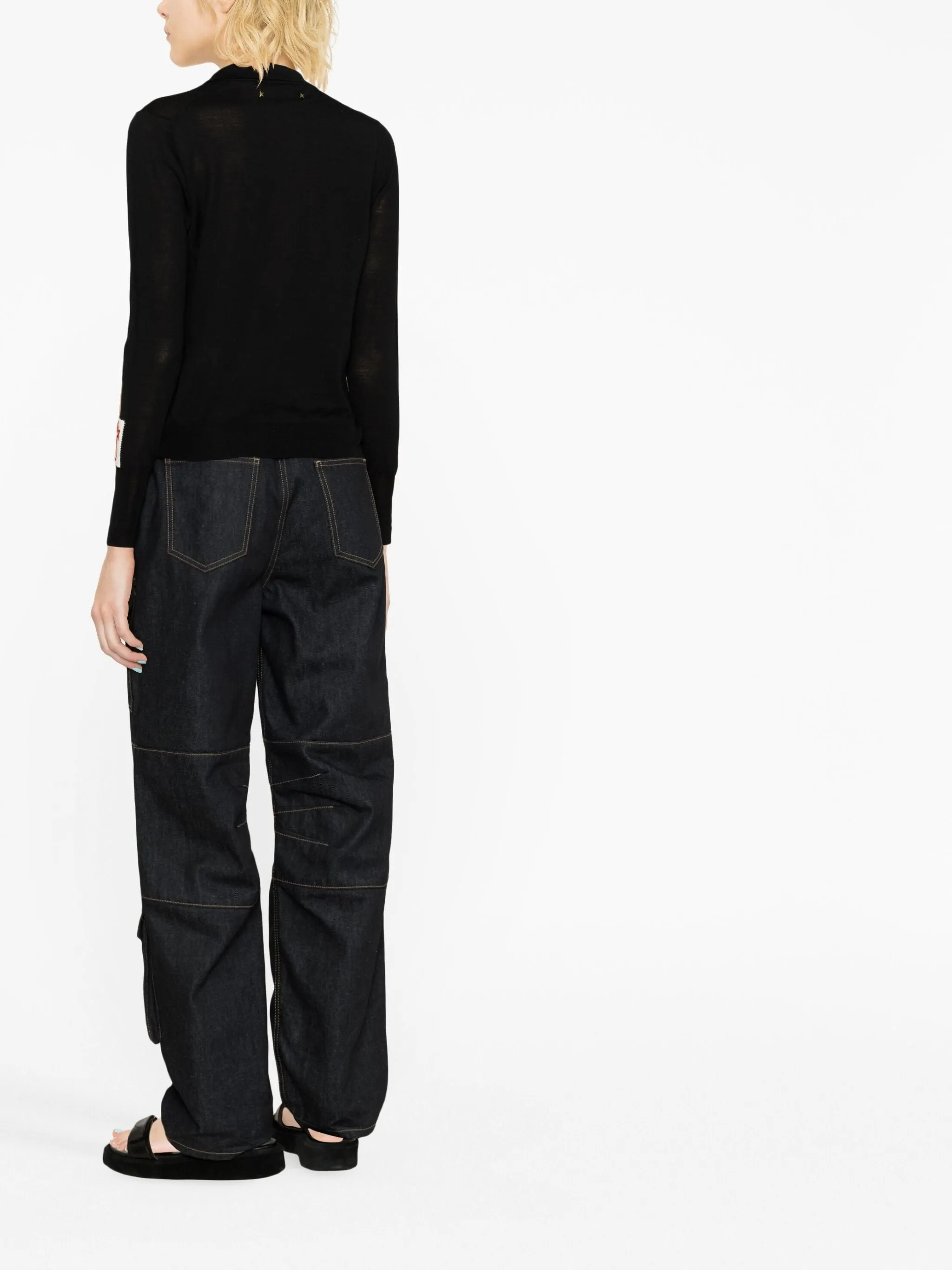 KNIT POLO SWEATER sold by Lord & Taylor product image thumbnail 4