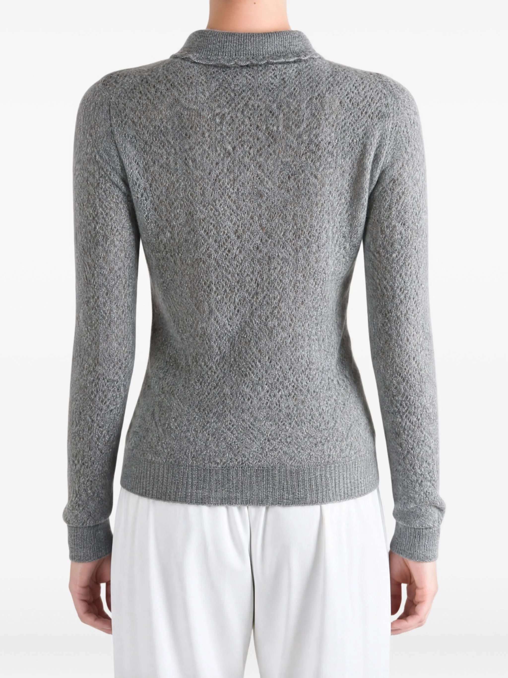CASHMERE AND SILK CARDIGAN sold by Lord & Taylor product image thumbnail 2