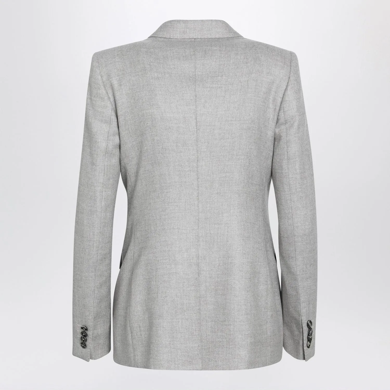 DOUBLEBREASTED PEARL GREY JACKET IN WOOL AND CASHMERE sold by Lord & Taylor product image thumbnail 2