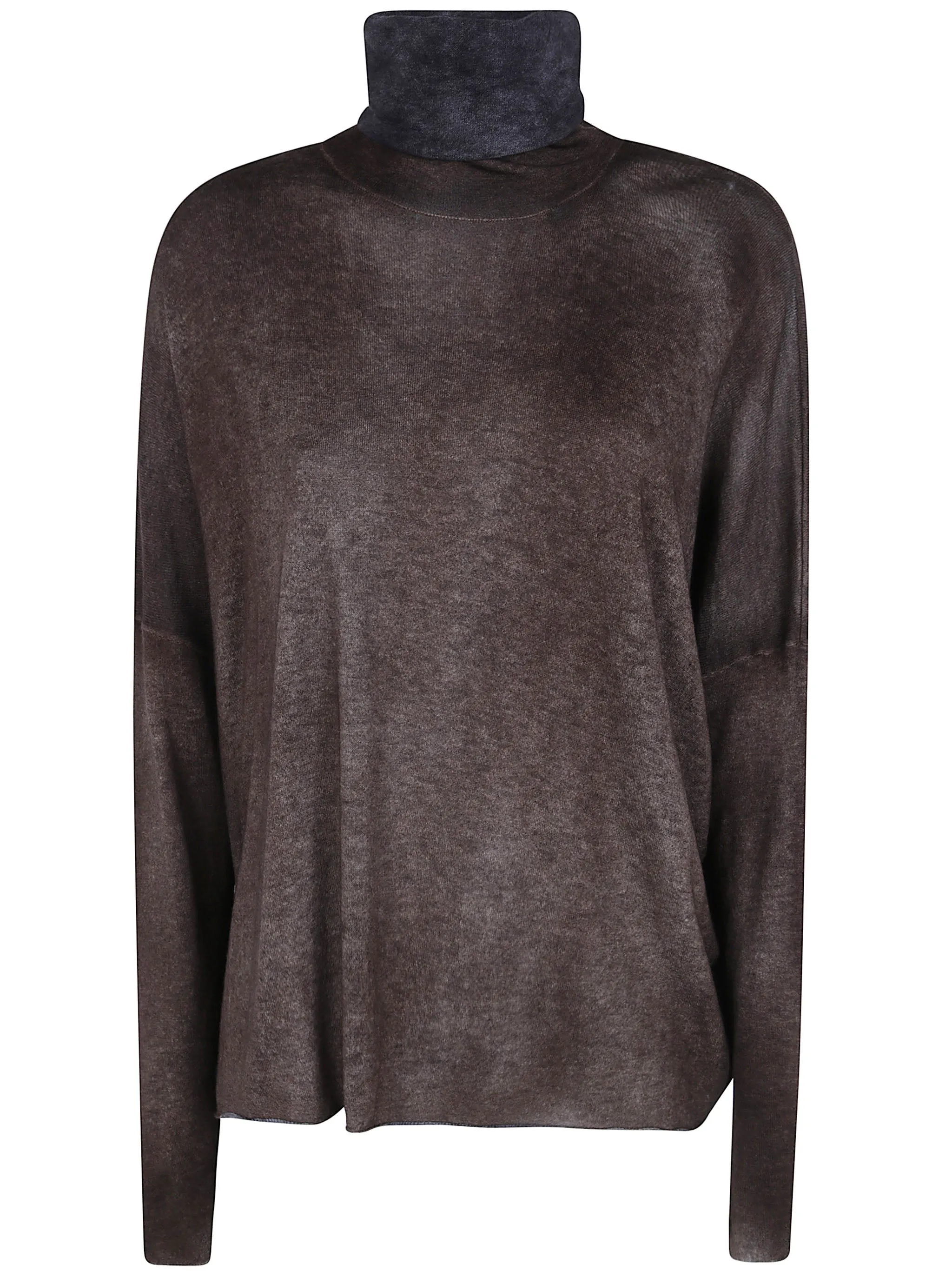 HAND PAINTED ULTRALIGHT CASHMERE WOOL HIGH NECK PULLOVER sold by Lord & Taylor
