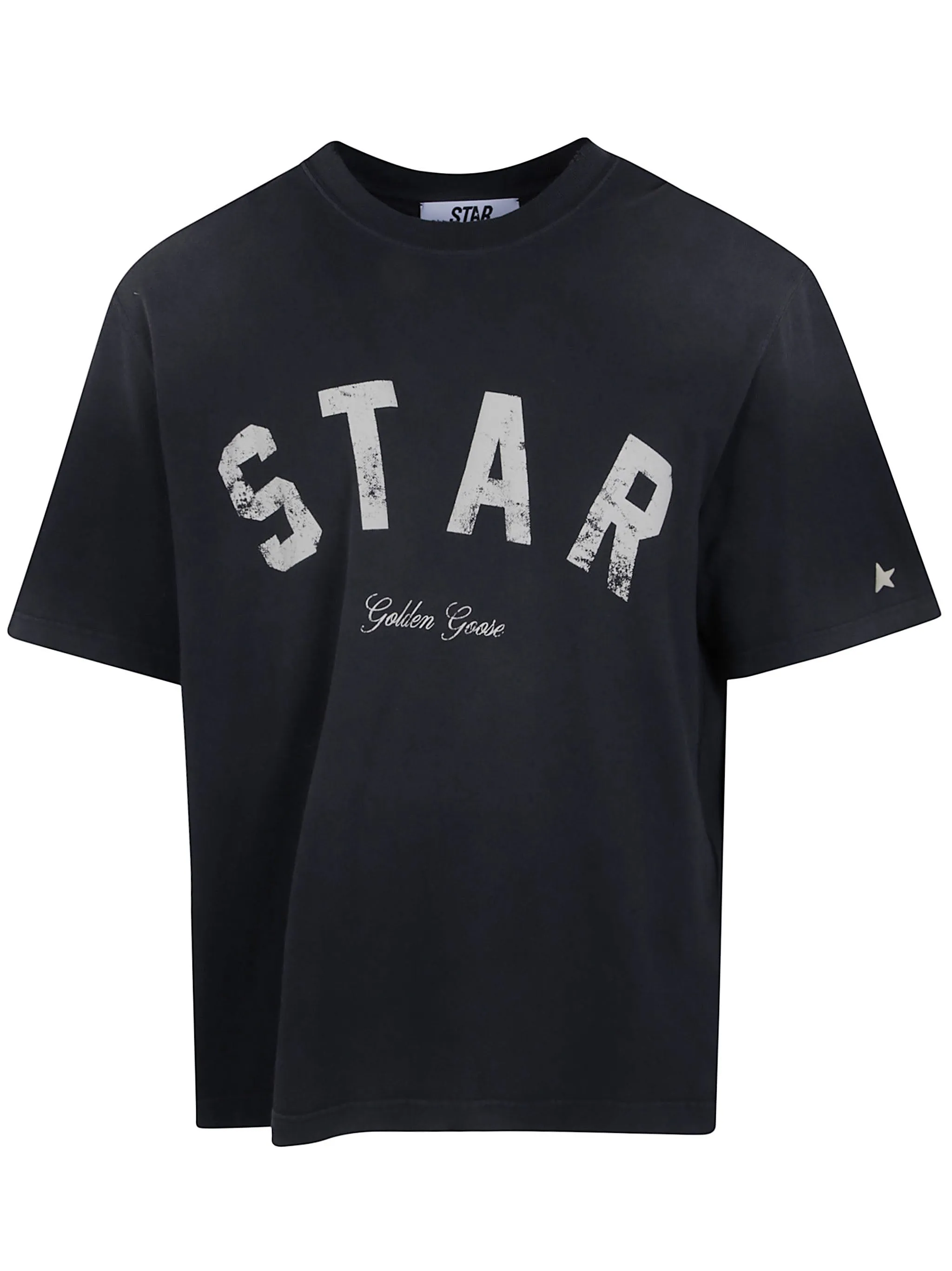"STAR" UNISEX RELAXED FIT T-SHIRT COTTON JERSEY SUNFADED WASH sold by Lord & Taylor