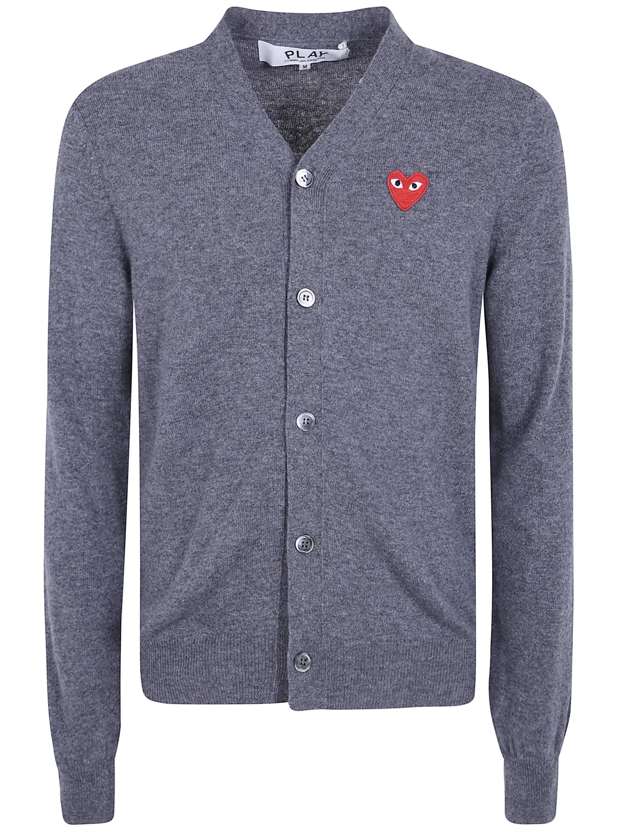 UNISEX V-NECK CARDIGAN RED EMBLEM KNIT sold by Lord & Taylor