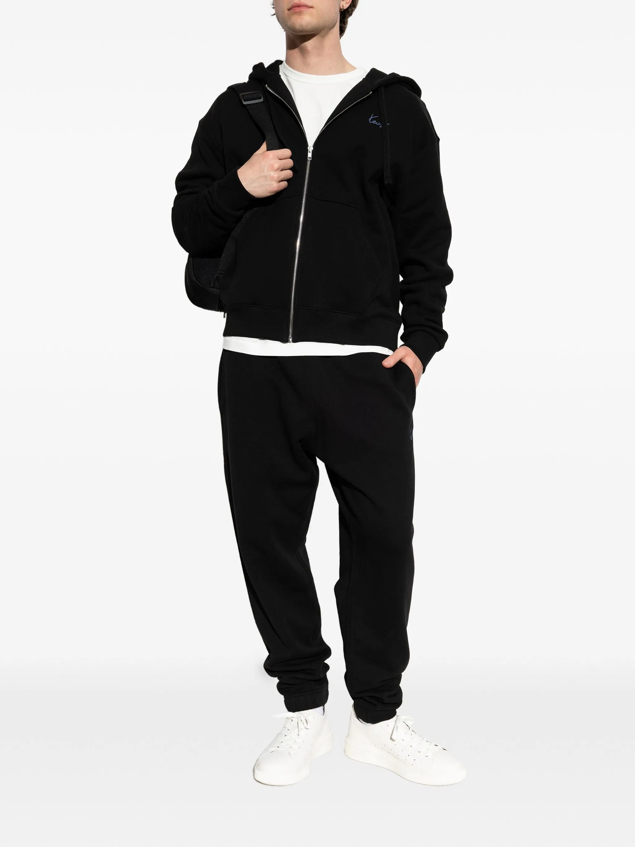 LOGO-EMBROIDERED ZIP-UP HOODIE sold by Lord & Taylor product image thumbnail 5