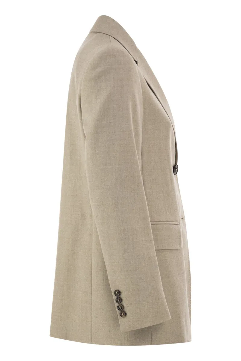 MSTEDITO - SINGLE-BREASTED STRETCH VIRGIN WOOL BLAZER sold by Lord & Taylor product image thumbnail 3