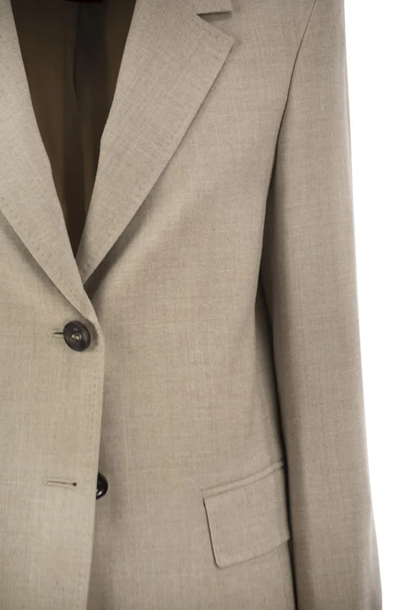 MSTEDITO - SINGLE-BREASTED STRETCH VIRGIN WOOL BLAZER sold by Lord & Taylor product image thumbnail 4
