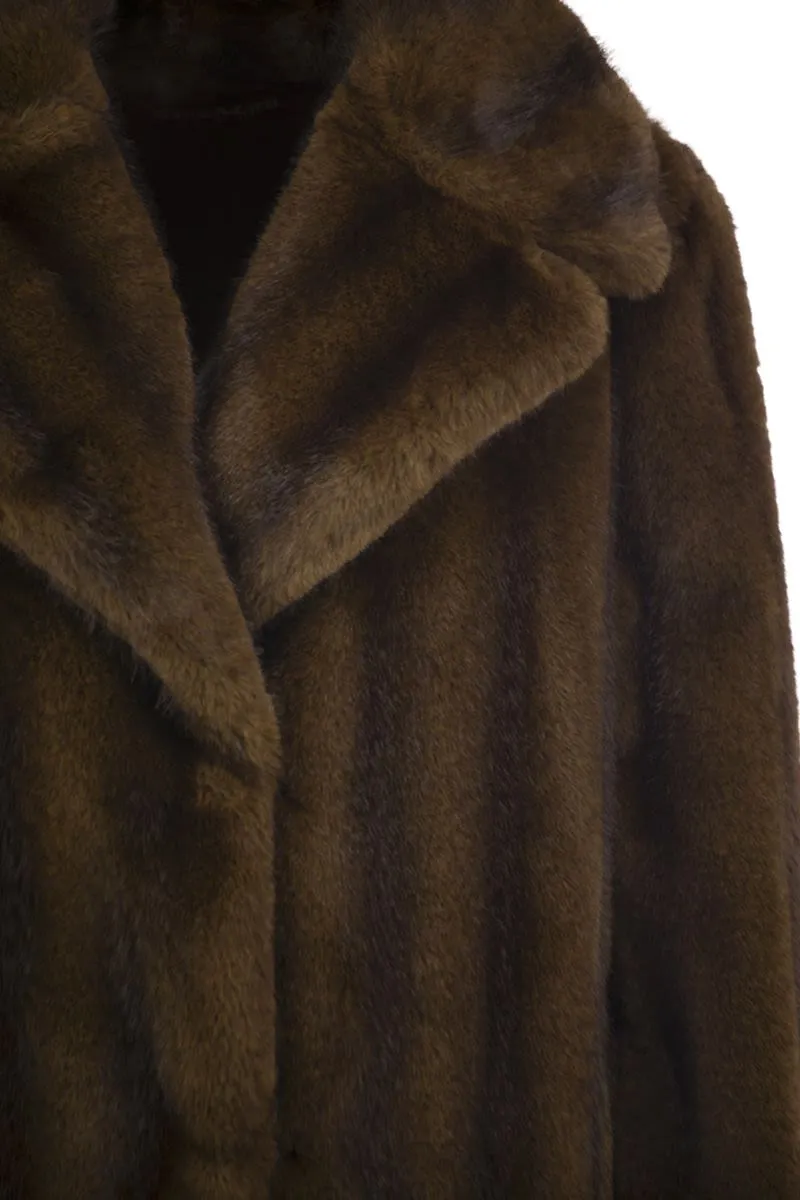 MSTNEO - FAUX FUR COAT sold by Lord & Taylor product image thumbnail 4