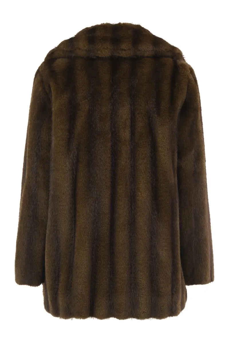 MSTNEO - FAUX FUR COAT sold by Lord & Taylor product image thumbnail 2