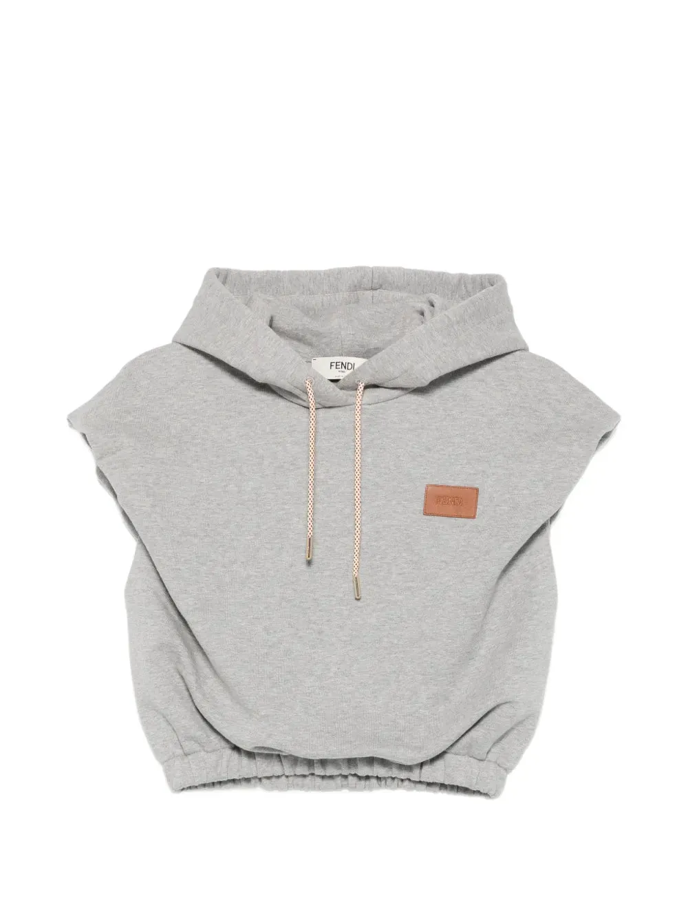 HOODIE ESSENTIAL GRIS ETIQUETA CUERO sold by Lord & Taylor product image thumbnail 5