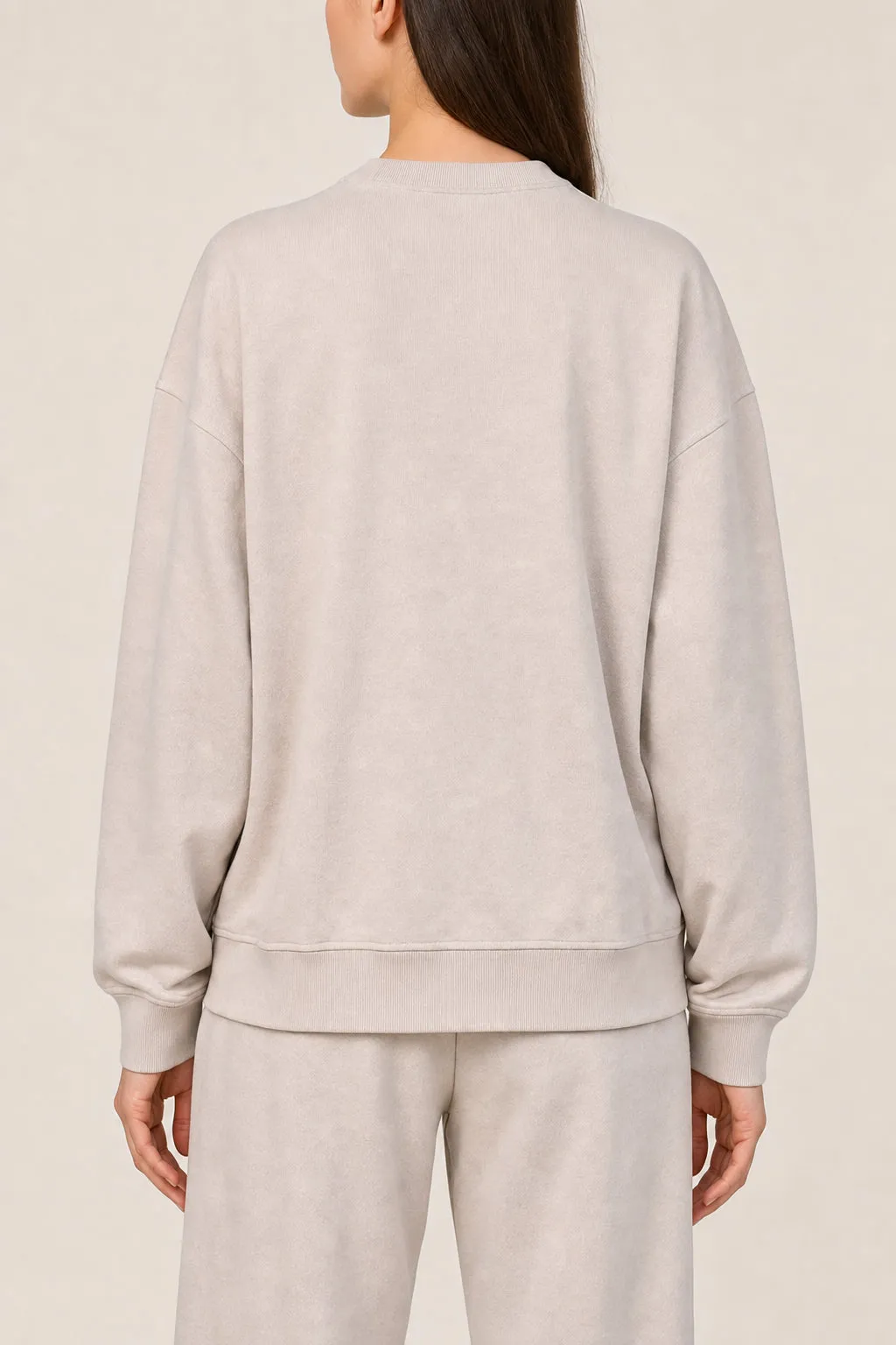 BRUNELLO CUCINELLI WOMEN'S LIGHT BEIGE COTTON SWEATSHIRT sold by Lord & Taylor product image thumbnail 2