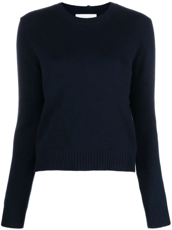 MABLE CASHMERE CREWNECK SWEATER made by Lisa Yang