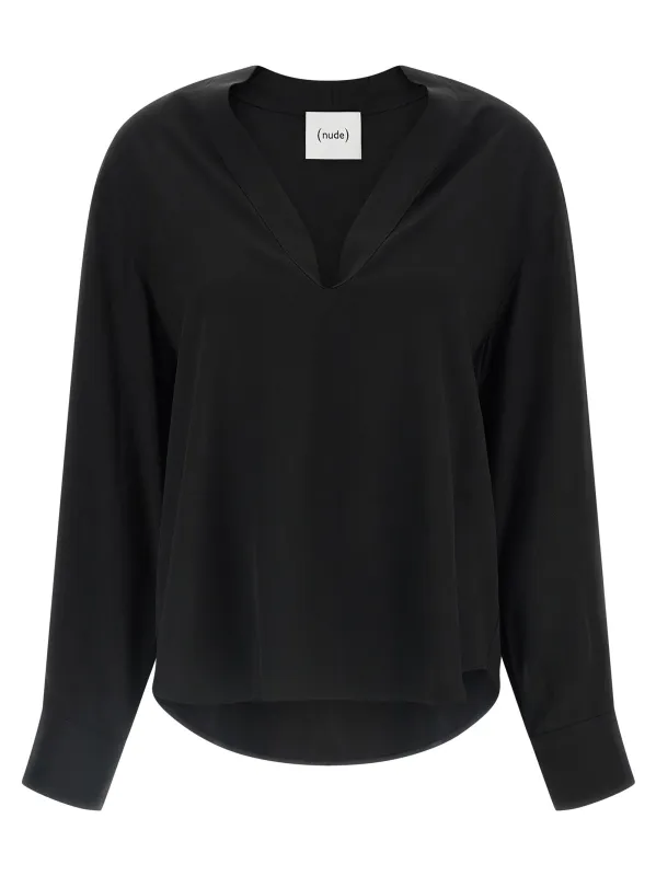 V-neck blouse made by NUDE