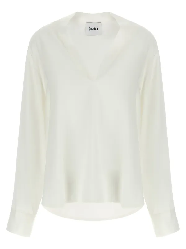 V-neck blouse made by NUDE
