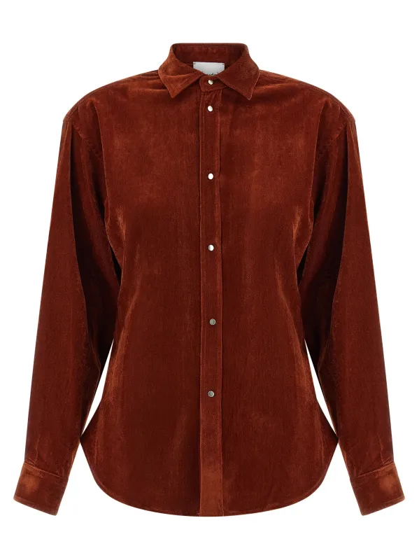 Velvet shirt made by NUDE