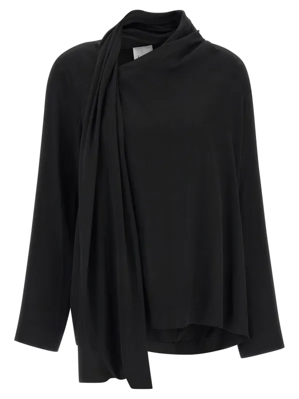 Draped panel blouse made by NUDE