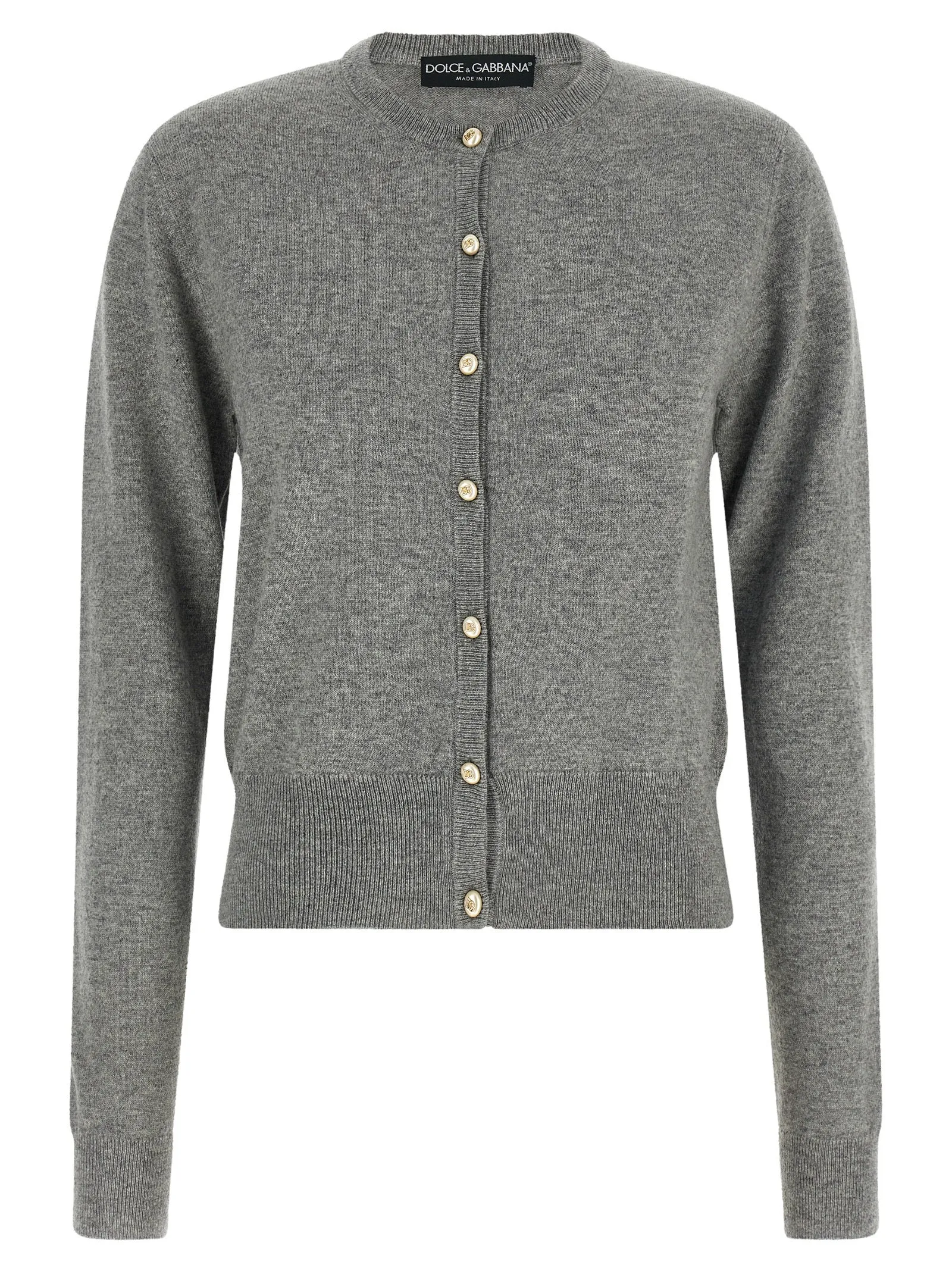 Logo buttons cardigan sold by Lord & Taylor