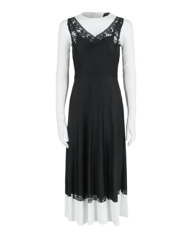 Trompe L'oeil Slip Dress made by Balenciaga