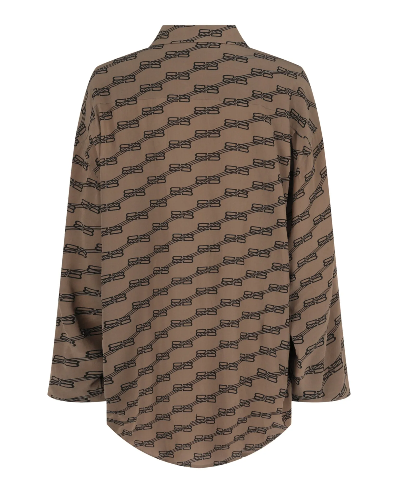 BB Monogram Silk Shirt sold by Lord & Taylor product image thumbnail 2