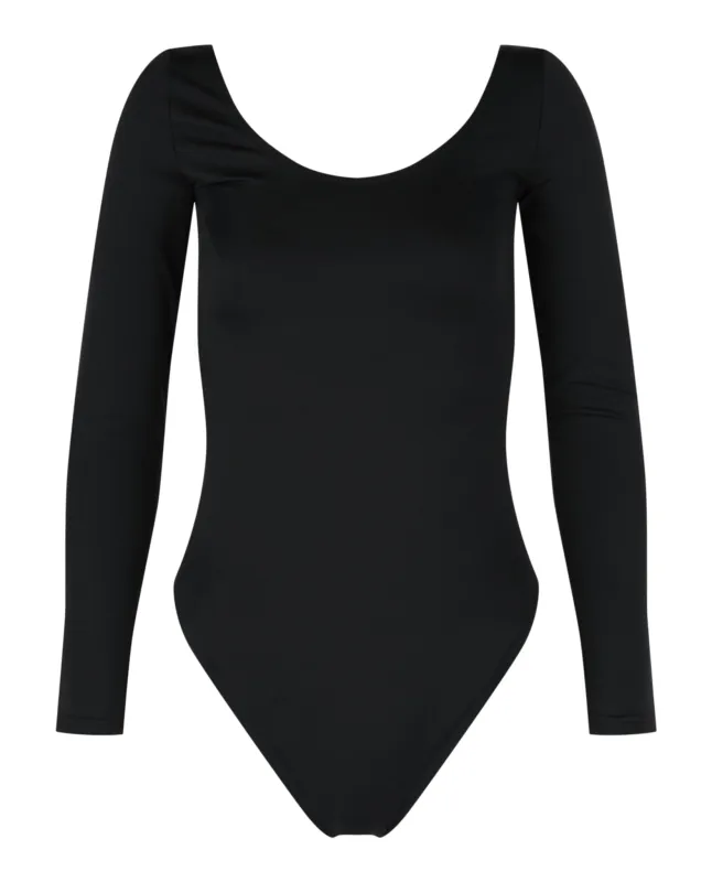 Dancer Matte Spandex Bodysuit made by Balenciaga