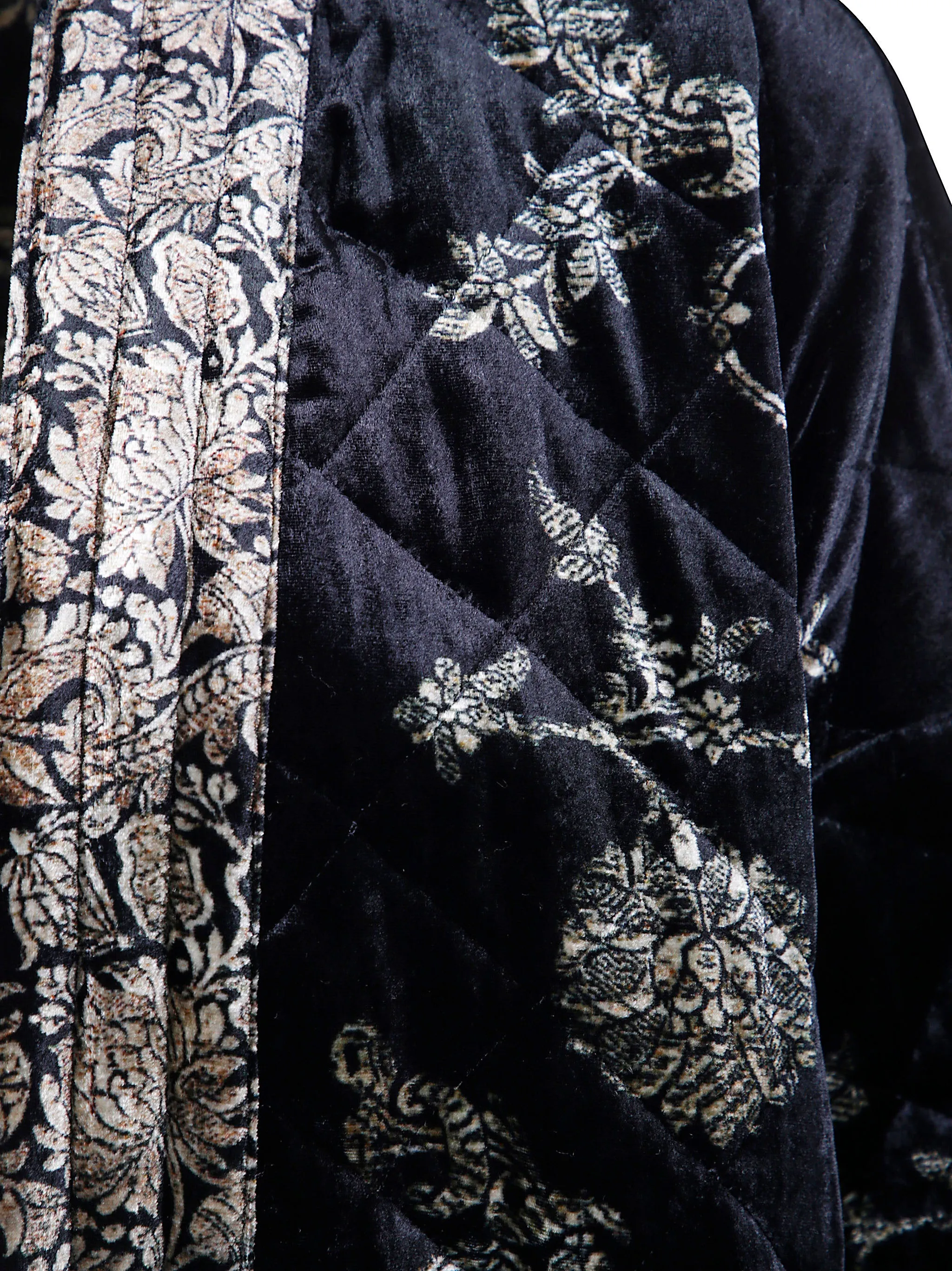 "KANPUR DOX" PADDED KIMONO sold by Lord & Taylor product image thumbnail 3