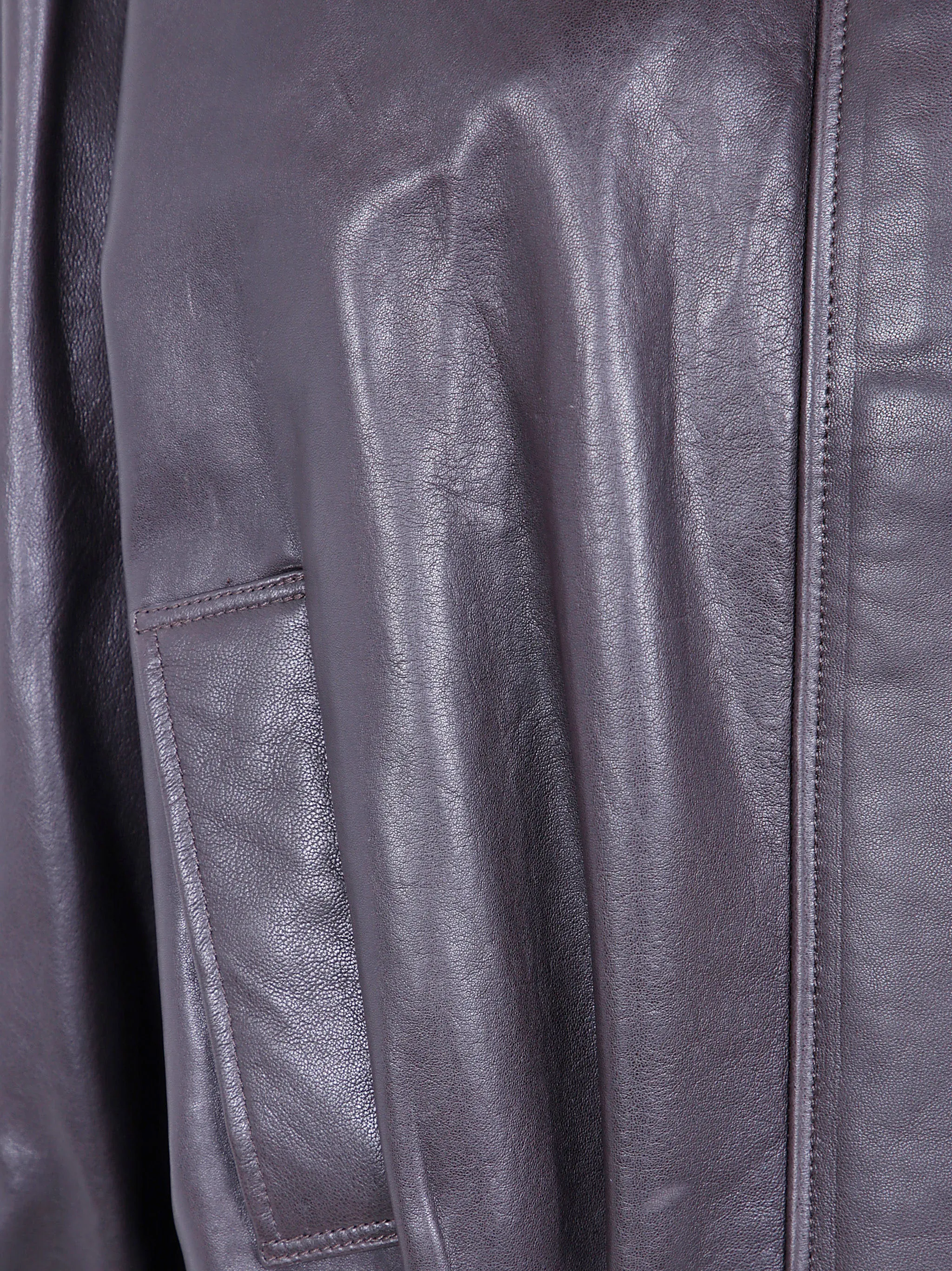 "PAULA" VEGETAL LEATHER JACKET sold by Lord & Taylor product image thumbnail 3