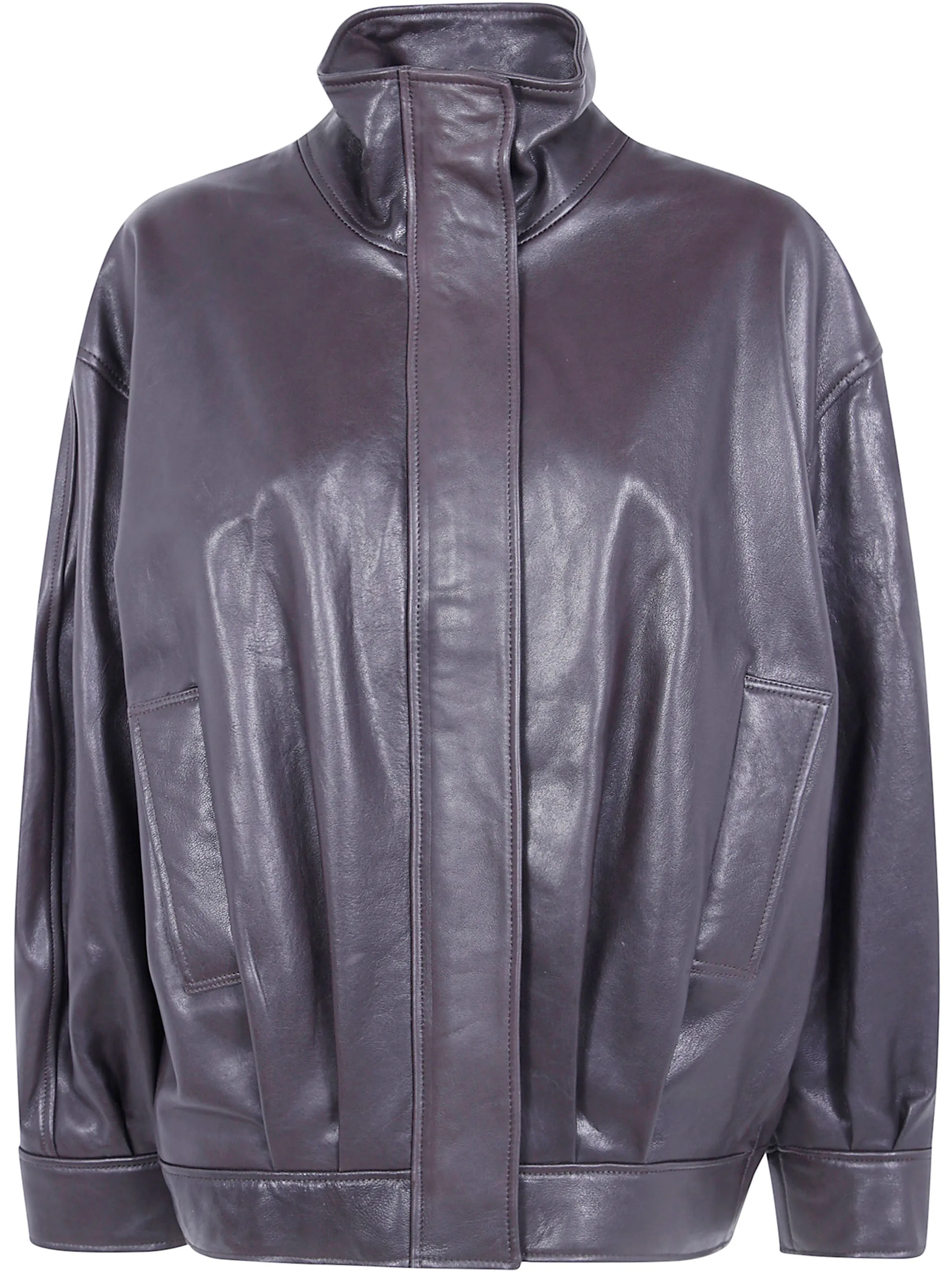 "PAULA" VEGETAL LEATHER JACKET sold by Lord & Taylor