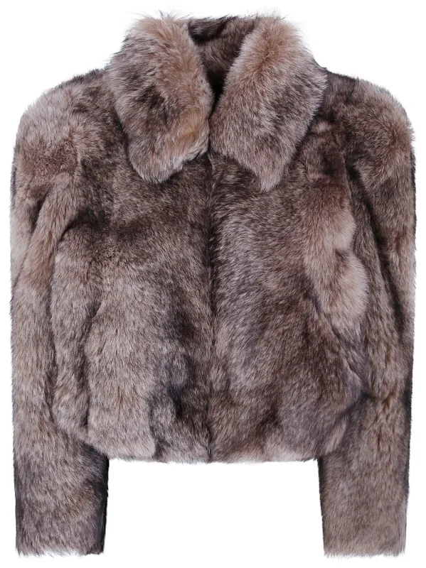 LEATHER FUR JACKET made by Chloe