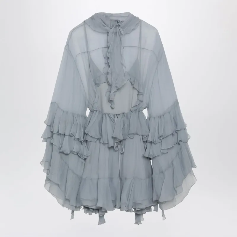TRANSPARENT MINI DRESS made by Chloe