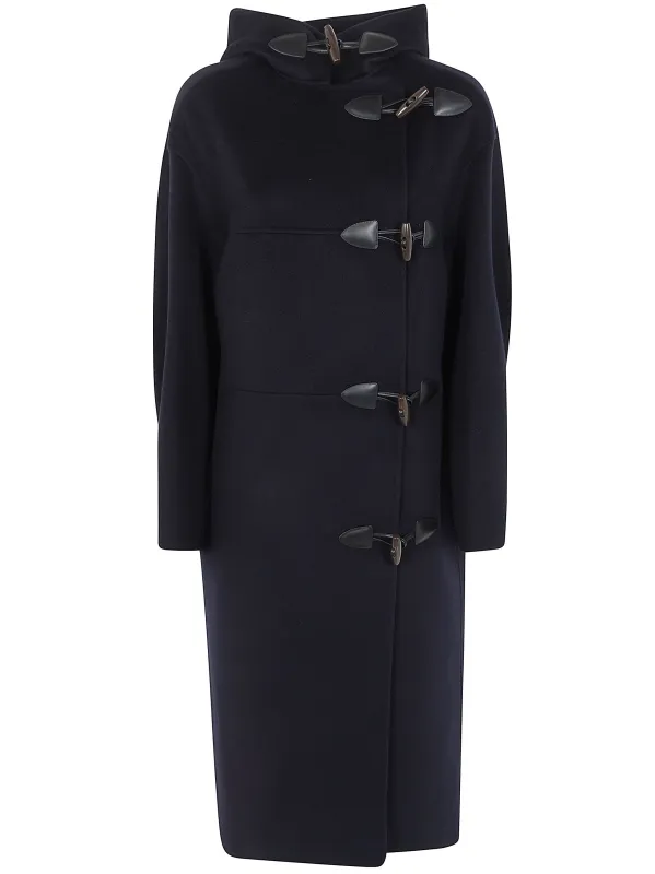 DOUBLE-FACED WOOL DUFFEL COAT made by Rohe
