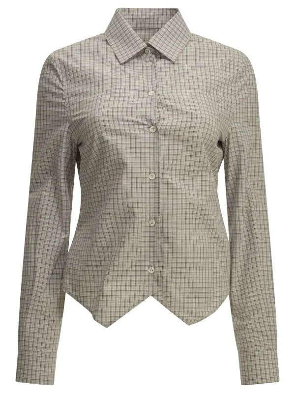 GREY COTTON CASUAL SHIRT made by Maison Margiela