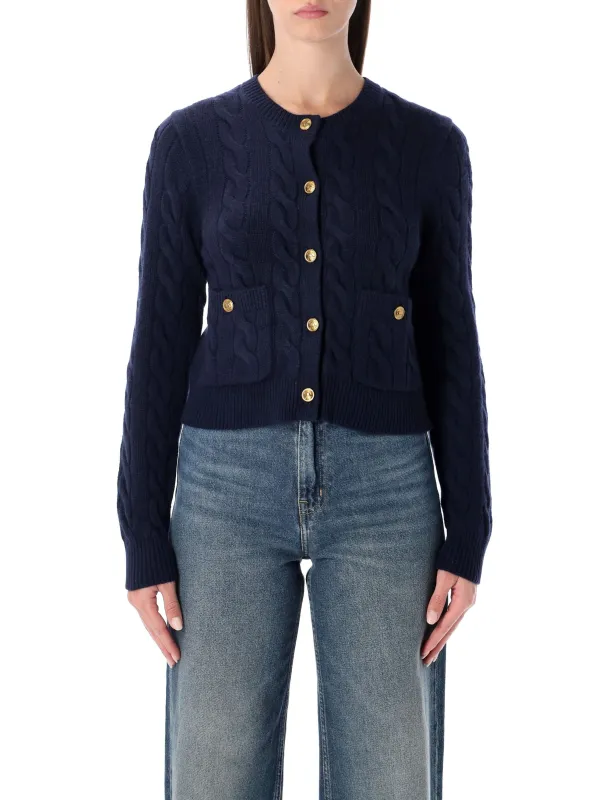 POLO RALPH LAUREN WOOL AND CASHMERE CARDIGAN made by Polo by Ralph Lauren
