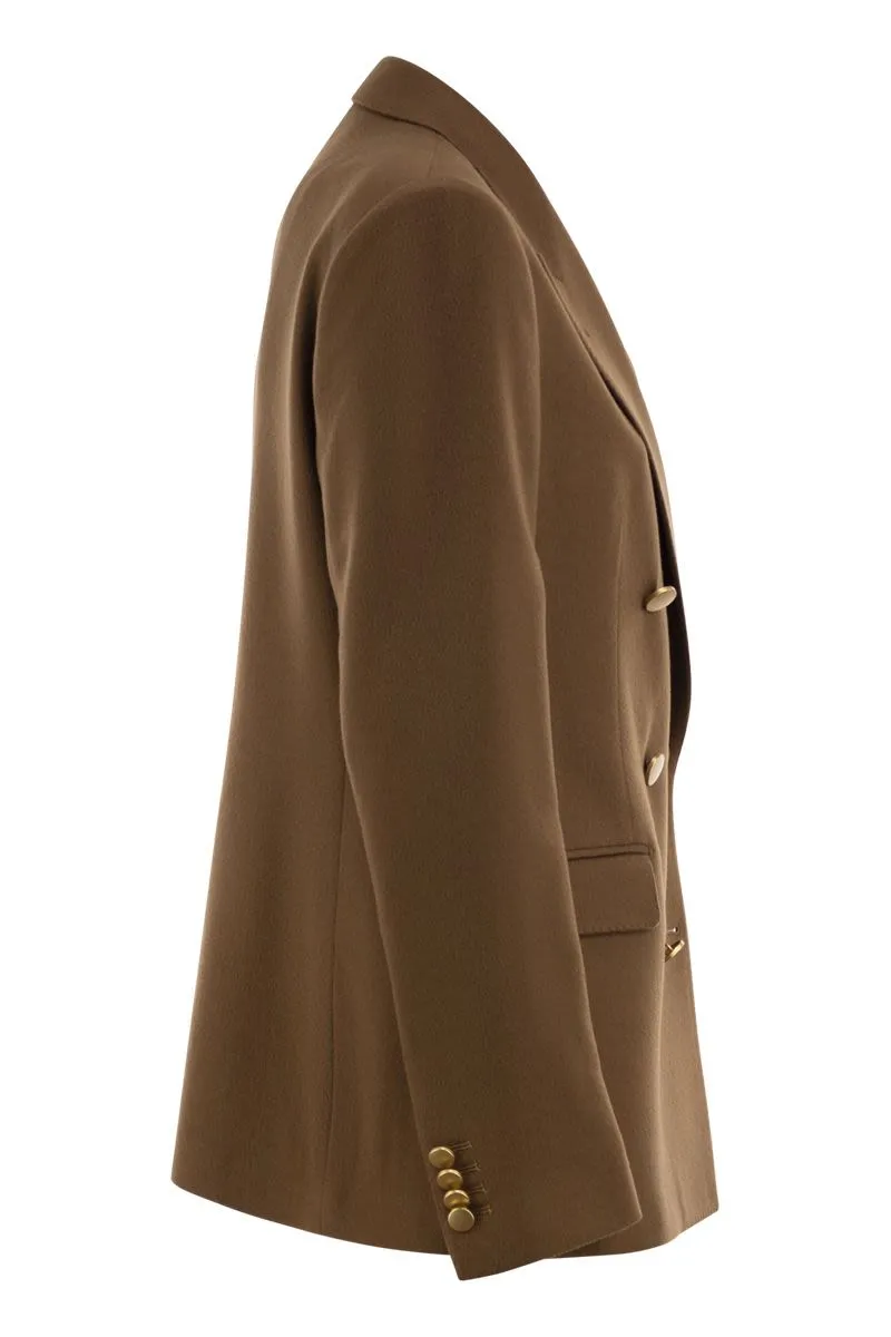 DOUBLE-BREASTED CASHMERE BLAZER sold by Lord & Taylor product image thumbnail 3