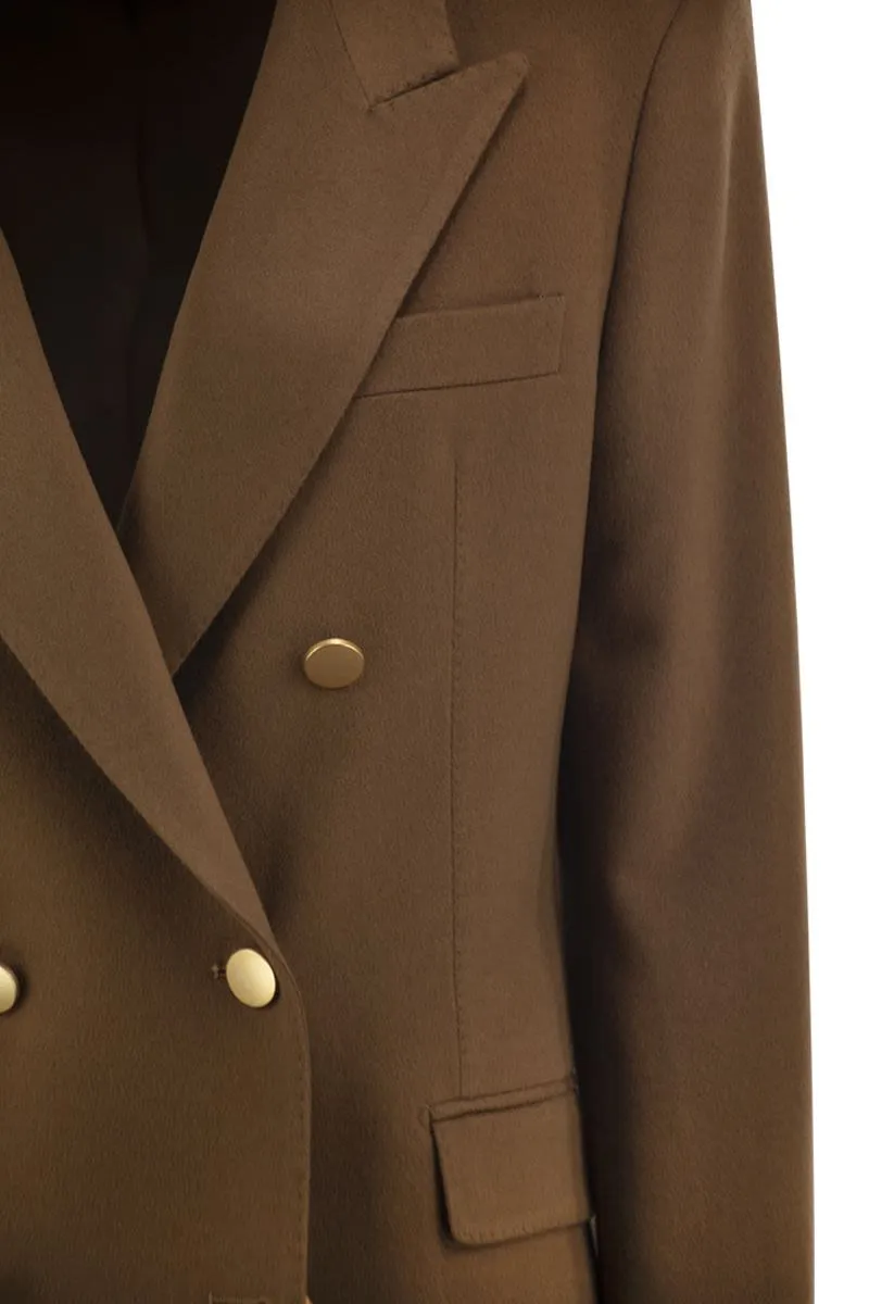 DOUBLE-BREASTED CASHMERE BLAZER sold by Lord & Taylor product image thumbnail 4
