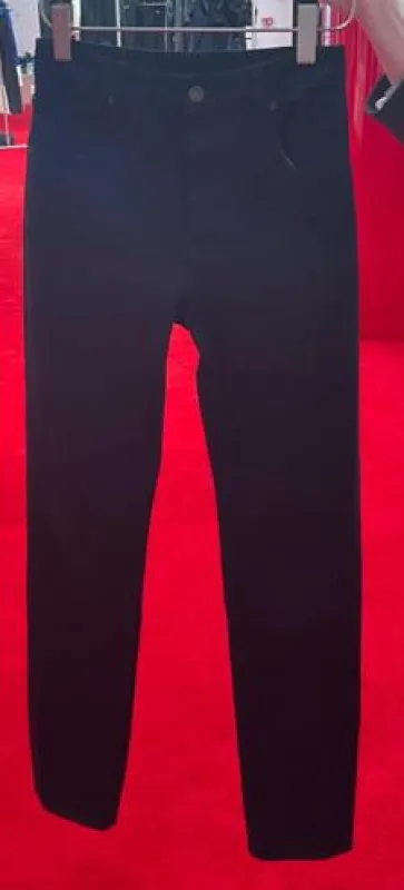 Dark indigo wide leg jeans made by Bottega Veneta