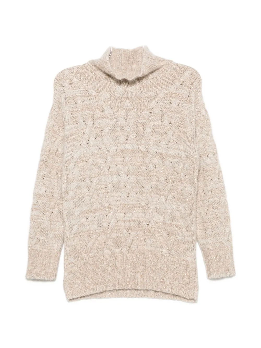 WOOL BLEND TURTLE-NECK SWEATER sold by Lord & Taylor