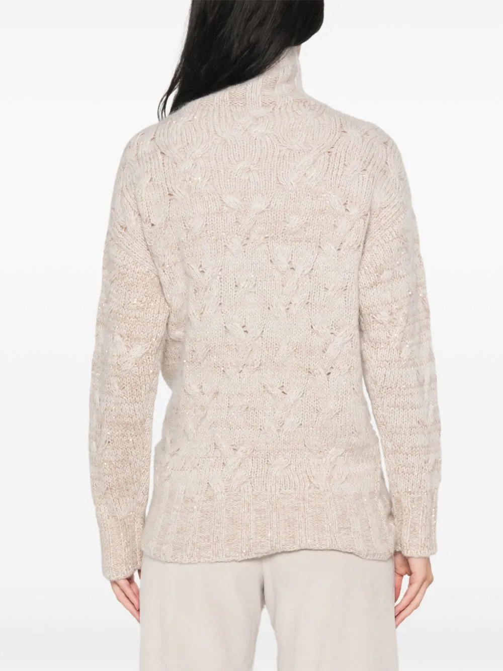 WOOL BLEND TURTLE-NECK SWEATER sold by Lord & Taylor product image thumbnail 5