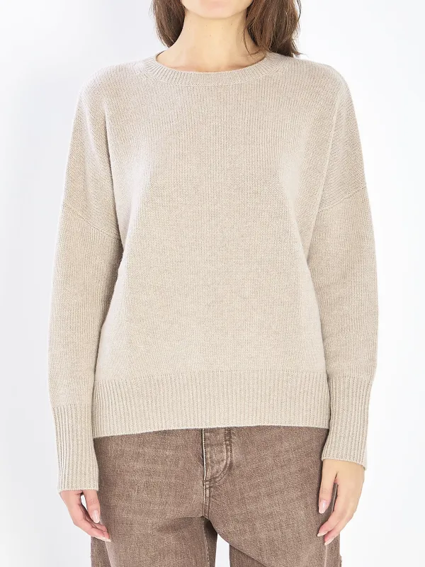 MILA CREW-NECK SWEATER made by Lisa Yang