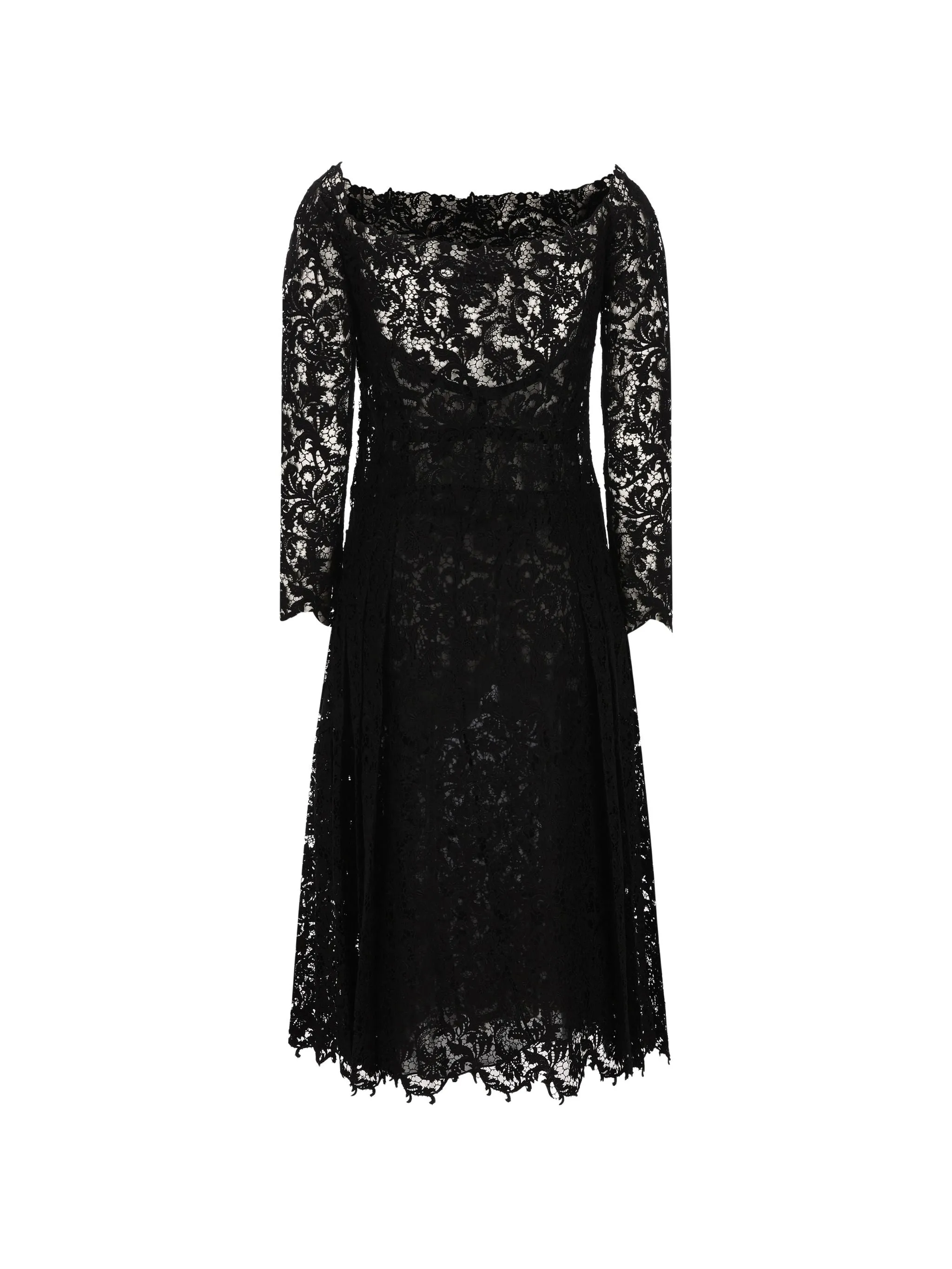 FENDI MACRAME LACE OFF-SHOULDER DRESS sold by Lord & Taylor product image thumbnail 4