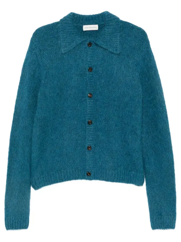 CARDIGAN MORA IN MISTO LANA made by Dries Van Noten